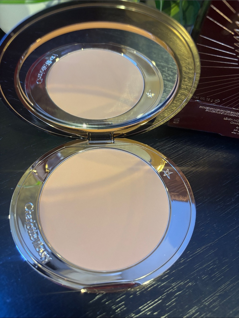 $59 Charlotte Tilbury 
Refillable Airbrush Matte Bronzer ~ Shade 2 Medium